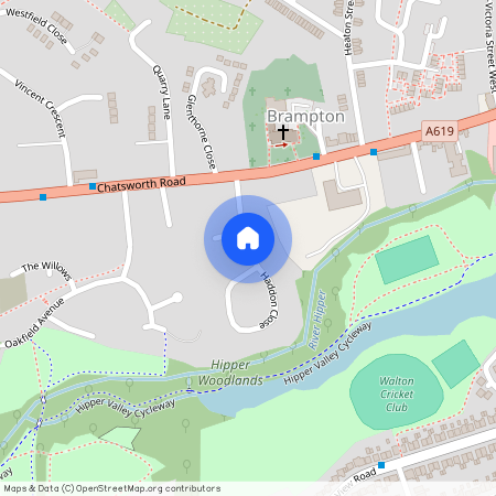 Haddon Close, Chesterfield, S40, Haddon Close, Brampton, Chesterfield, S40