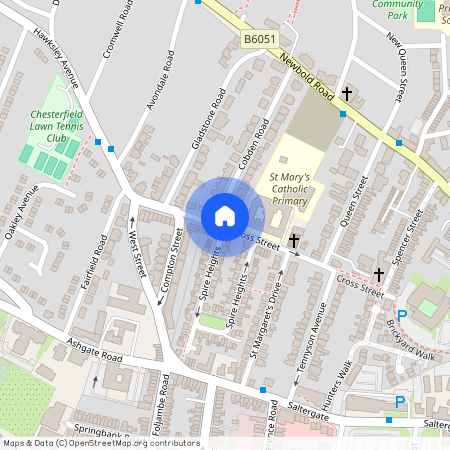 Cross Street, Chesterfield, S40, Cross Street, Chesterfield, S40