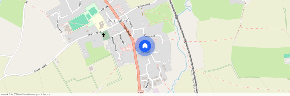 Main Road, Dorrington, SY5
