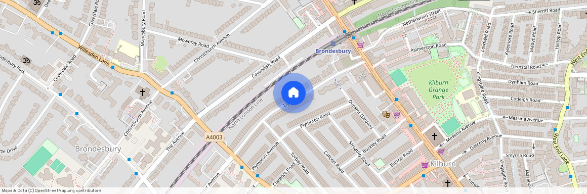 Dyne Road, Kilburn NW6, London