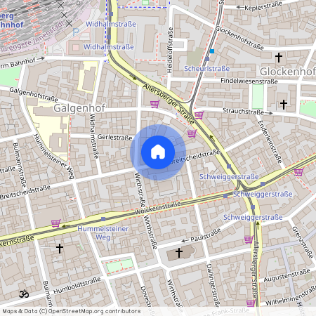 Breitscheidstraße 55, 90459 Nürnberg (Mittelfr) - Südstadt