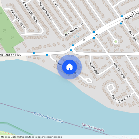 google map, Laval-des-Rapides, Laval-des-Rapides, Laval, H7N 2C8