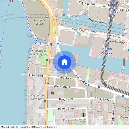 Landmark East Tower, Marsh Wall, London E14, Nr Canary Wharf