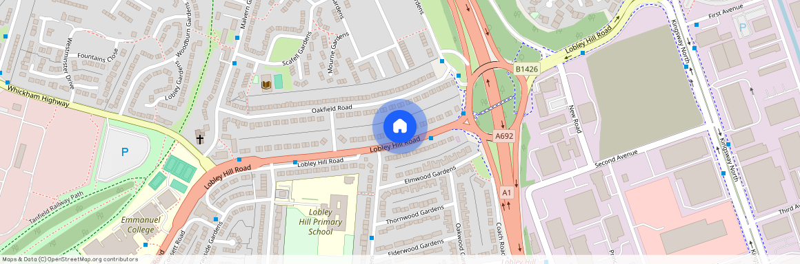 Lobley Hill Road, Gateshead, Tyne And Wear, NE11