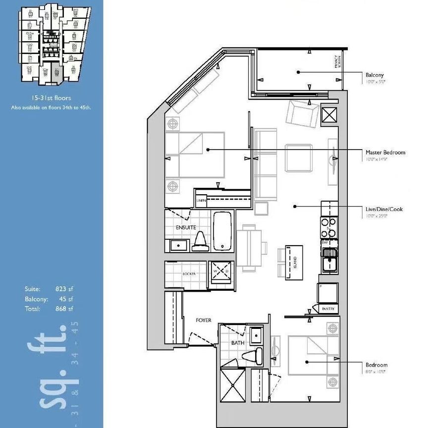 For Lease - 386 Yonge Street Unit# 2608, Toronto, Ontario - Photo 2