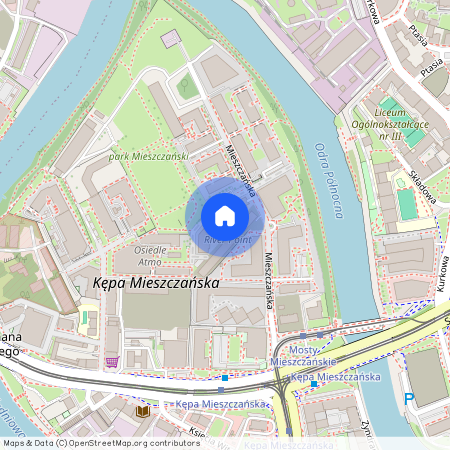 ul. Mieszczańska, Nadodrze, Śródmieście, Wrocław, dolnośląskie