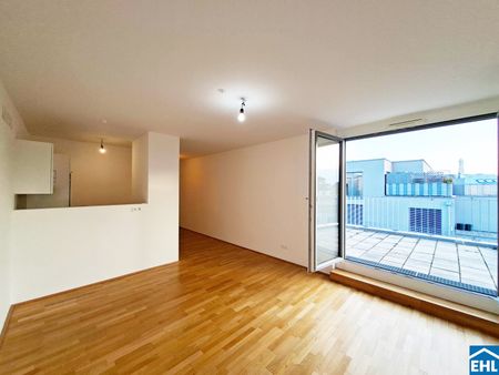 Sonnige, optimal geschnittene 2-Zimmerwohnung mit traumhafter Terrasse! - Foto 3