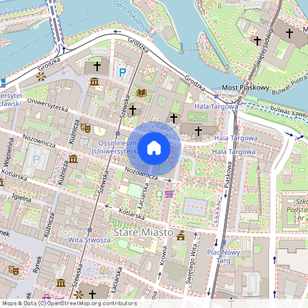 ul. Łaciarska, Stare Miasto, Stare Miasto, Wrocław, dolnośląskie