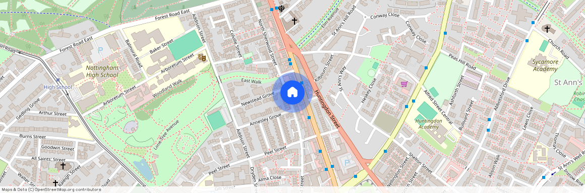 162 North Sherwood Street, Nottingham, NG1 4EF