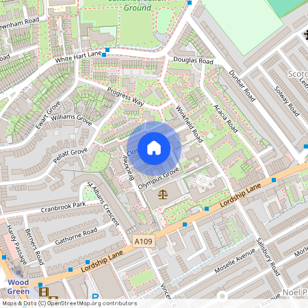 Bracknell Close, N22, London