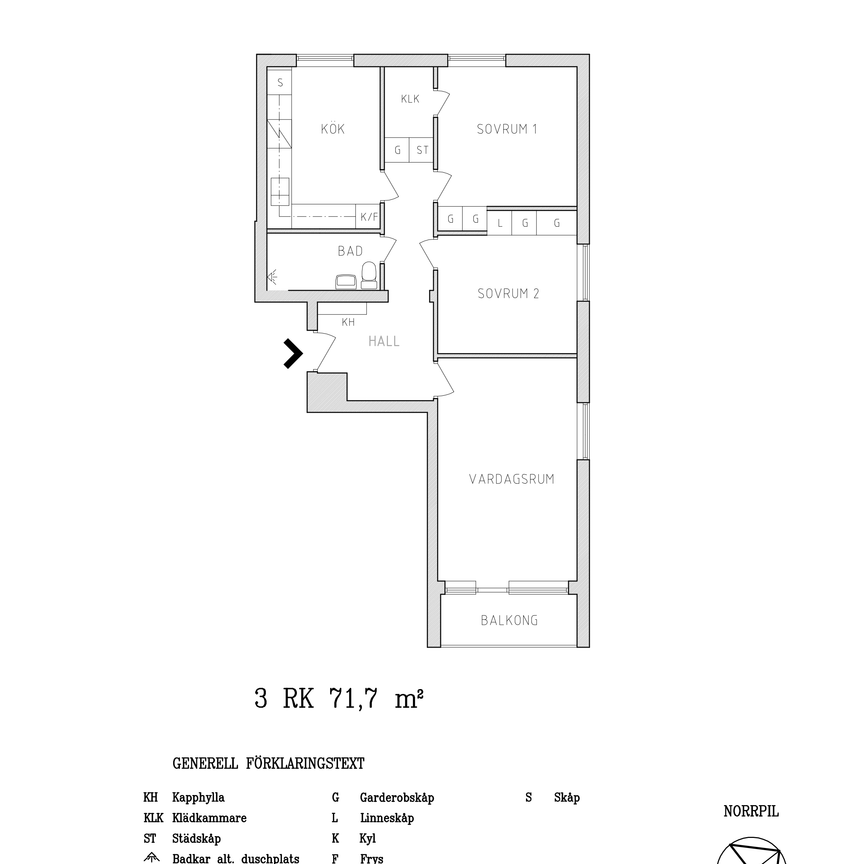 Centrum 6 A, våning 2 - Photo 2