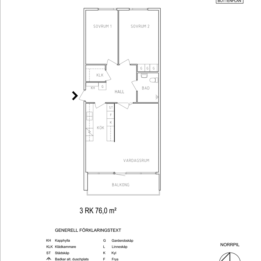 Norrskensgatan 7 C, våning 2 - Foto 2