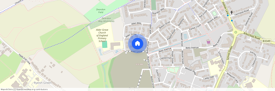 Alder Grove, Shinfield, Reading, Berkshire, RG2