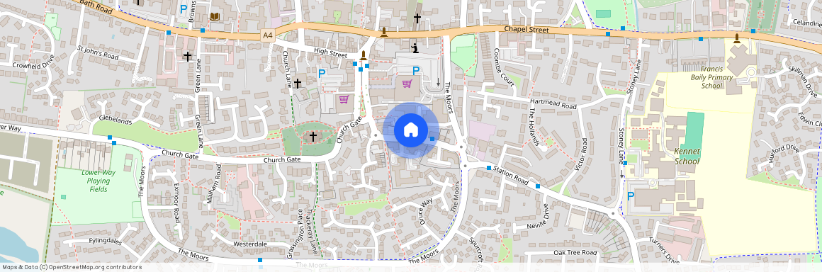 Flats 1-53, The Moors, Thatcham RG19