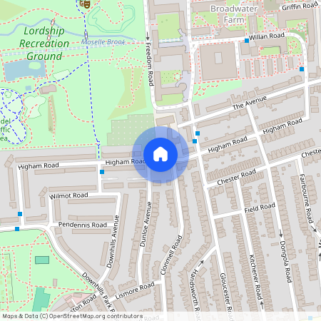 Higham Road, London N17