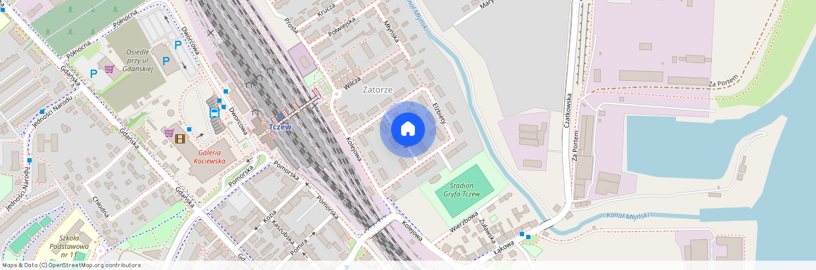 ul. Elżbiety, Tczew, tczewski, pomorskie