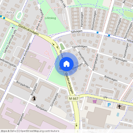 Björkevägen, Trelleborg