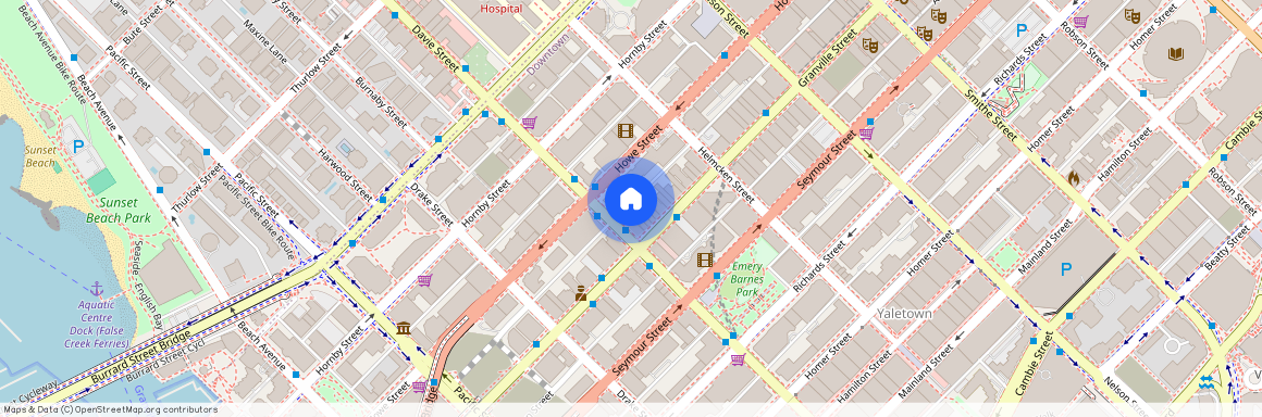 google map, Vancouver, Vancouver, Metro Vancouver, V6Z 2S8