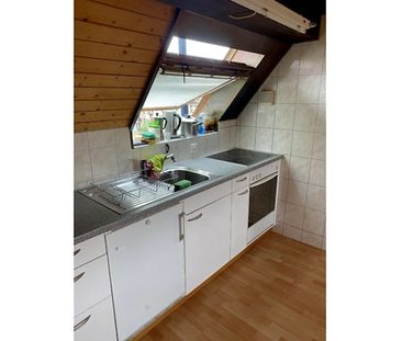 1½ Zimmer-Dachwohnung in Zürich - Kreis 3 Sihlfeld, möbliert, auf Zeit - Photo 1