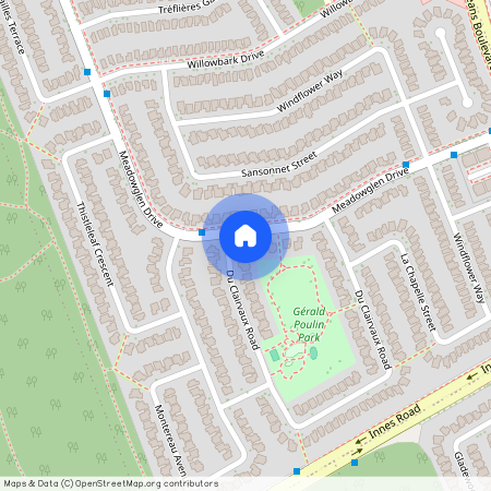 1873 DU CLAIRVAUX Road, Orleans - Convent Glen And Area