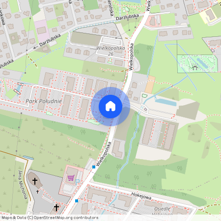 ul. Wielkopolska 50, Ujeścisko-Łostowice, Gdańsk, pomorskie