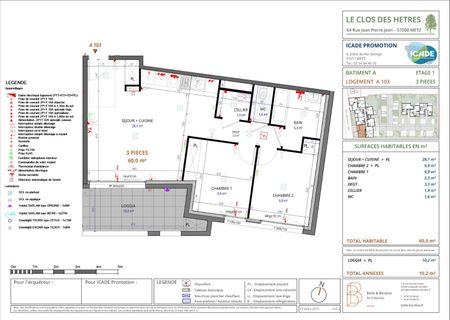 location Appartement T3 DE 60m² À METZ - Photo 5