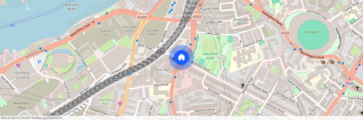 Fentiman Road, Lambeth, London, SW8, United Kingdom