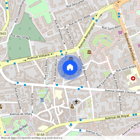 Résidence LE GAILLON 3 B rue Pascal, 63400, Chamalieres