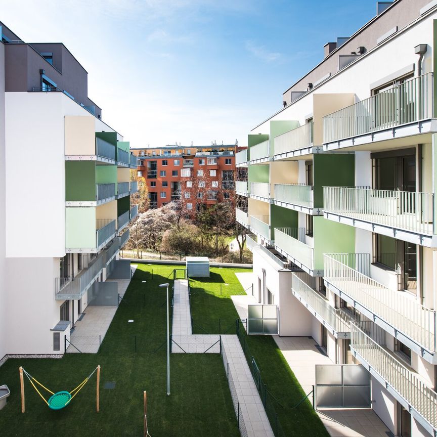 Wohnung mit Top Grundriss und Balkon mit Blick auf den Kahlenberg - Photo 1