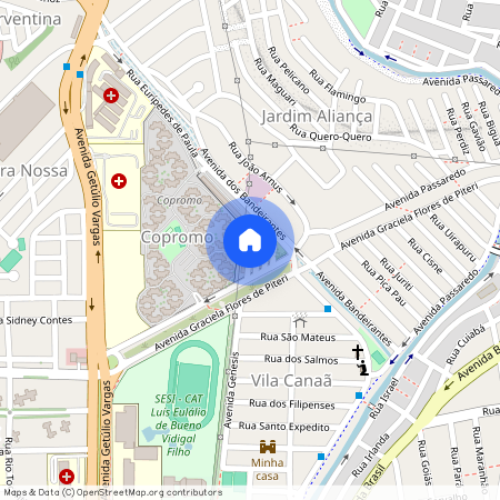 Alameda Timbaúba (Conjunto Habitacional - Vila Nova), Aliança, Osasco, SP, 06230122
