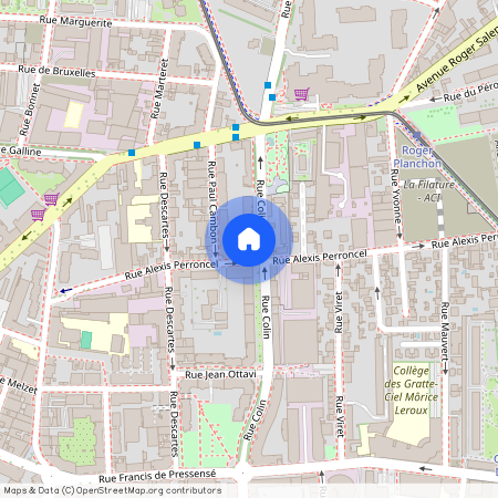20 rue colin, Villeurbanne, France