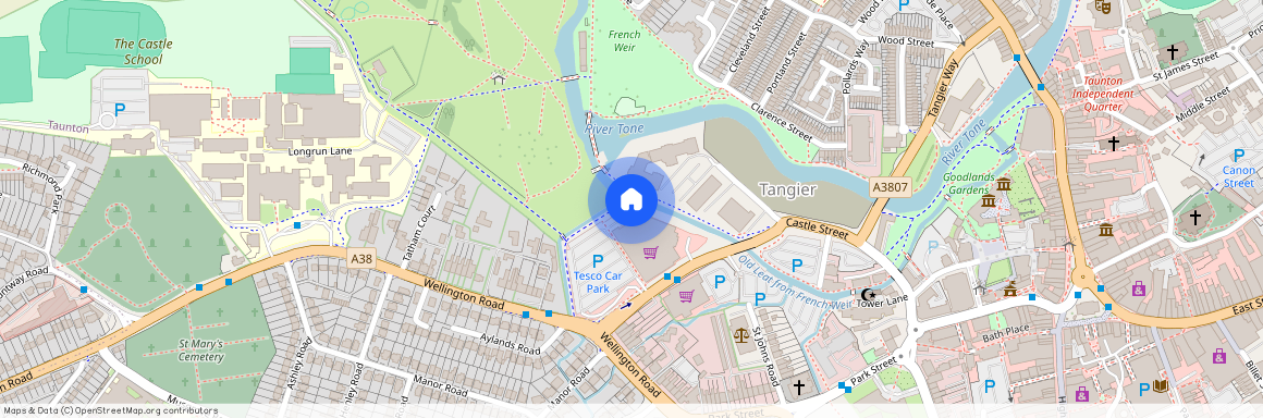Tangier Central, Taunton, Somerset, TA1