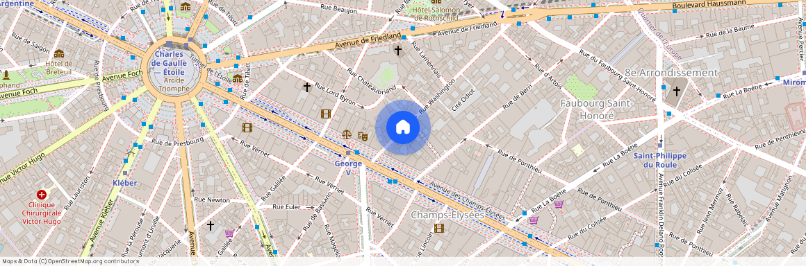 10 Rue Washington, 75008 Paris, France