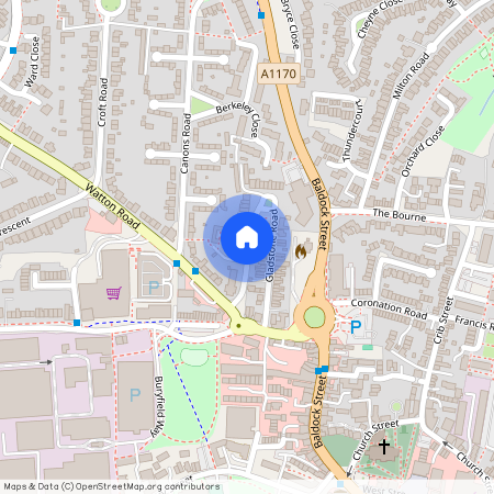 Gladstone Road, Ware, Hertfordshire, SG12