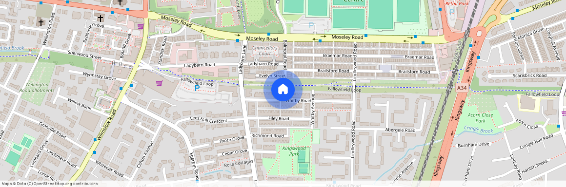 Whitby Road, Fallowfield, Manchester, M14