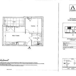 Location Appartement 2 pièces 36m² FABREGUES 34690 - Photo 3