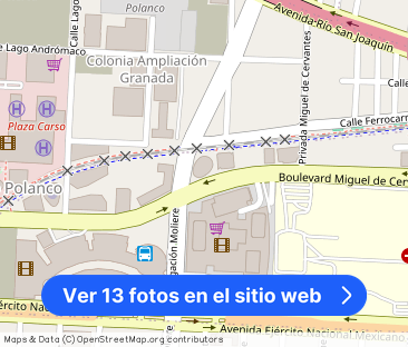 Renta departamento en Miguel de Cervantes Saavedra #255, Colonia Am... - Foto 1