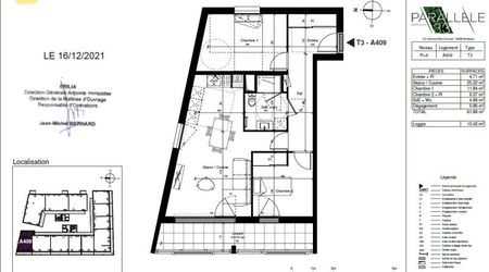 Sans frais d'agence ni garant T3 à Bordeaux Grand parc - Photo 4