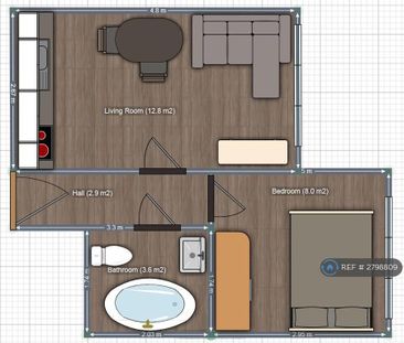 1 bedroom flat to rent - Photo 3