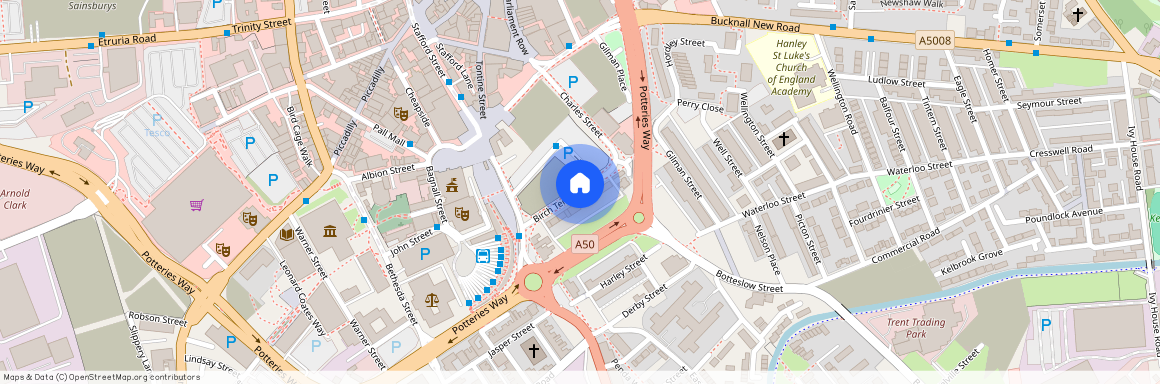 Birch Terrace, Stoke-on-Trent, Stoke On Trent, ST1 3JN