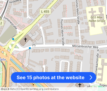 Hochwertig ausgestattete 3-Zimmer-Wohnung in D-Mörsenbroich mit TG-... - Photo 1