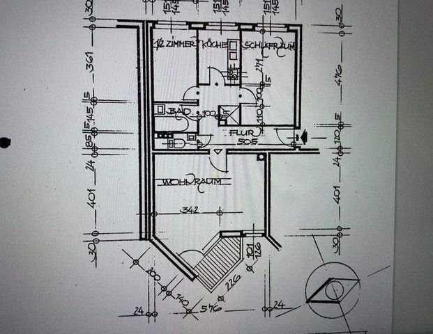 Jetzt zugreifen: interessante 2,5-Zimmer-Wohnung - Foto 1