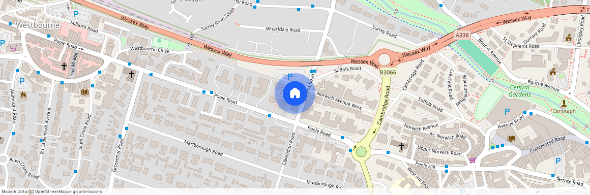 Queens House, Bournemouth, BH2