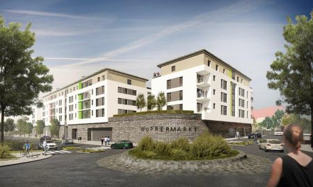 Neubau/Erstbezug: Modern geschnittene 3-Zimmer-Wohnung mit traumhaftem Ausblick - Photo 3