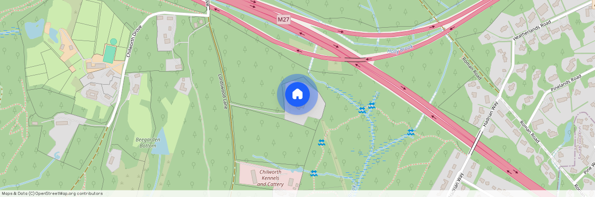 Hadrian Way, Chilworth