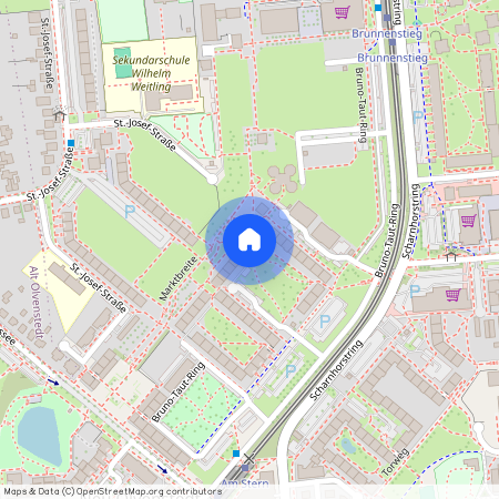 Neu Olvenstedt, Bruno-Taut-Ring 37, DE, 4. Etage links, 39130, Magdeburg