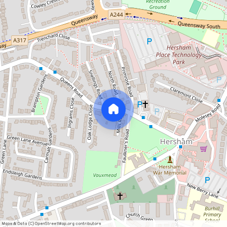 Queens Road, Hersham KT12