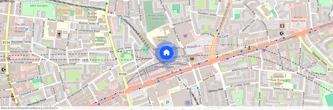 Kempton court, Whitechapel, London