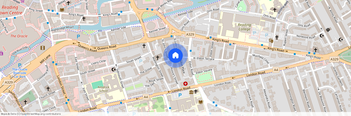 St Johns Road, Reading, Berkshire, RG1