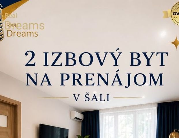 2 izbový byt v Šali na Prenájom - Fotografia 1